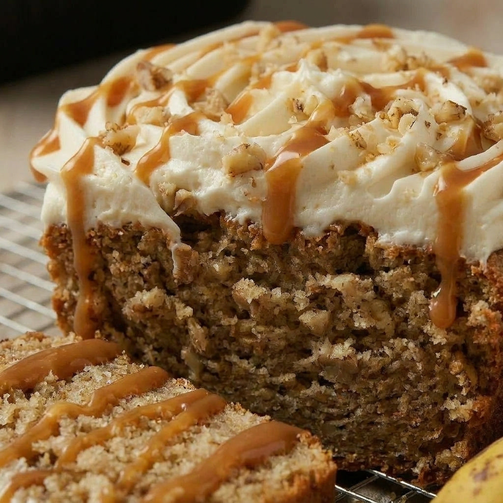 Golden Banana Cake