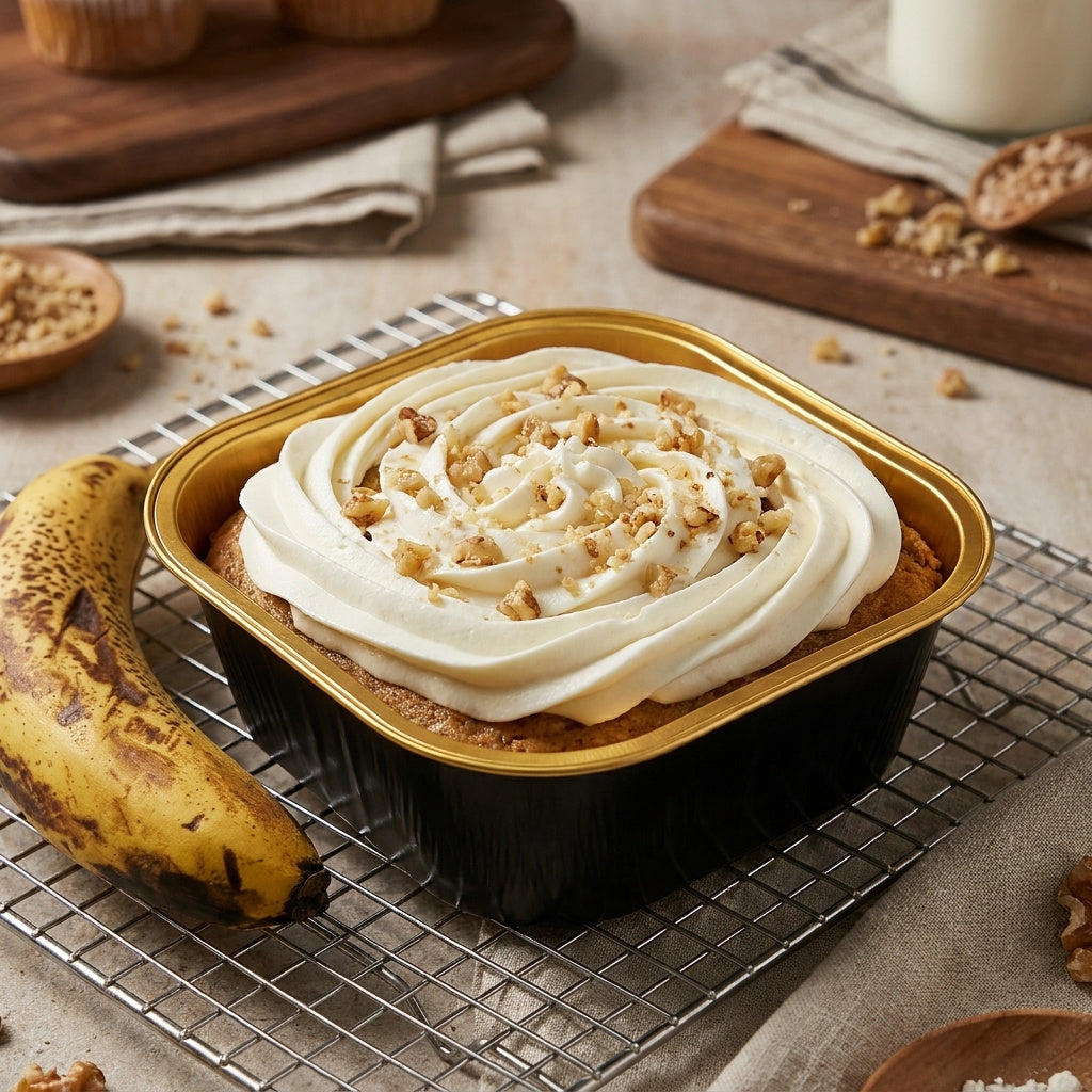 Golden Banana Cake